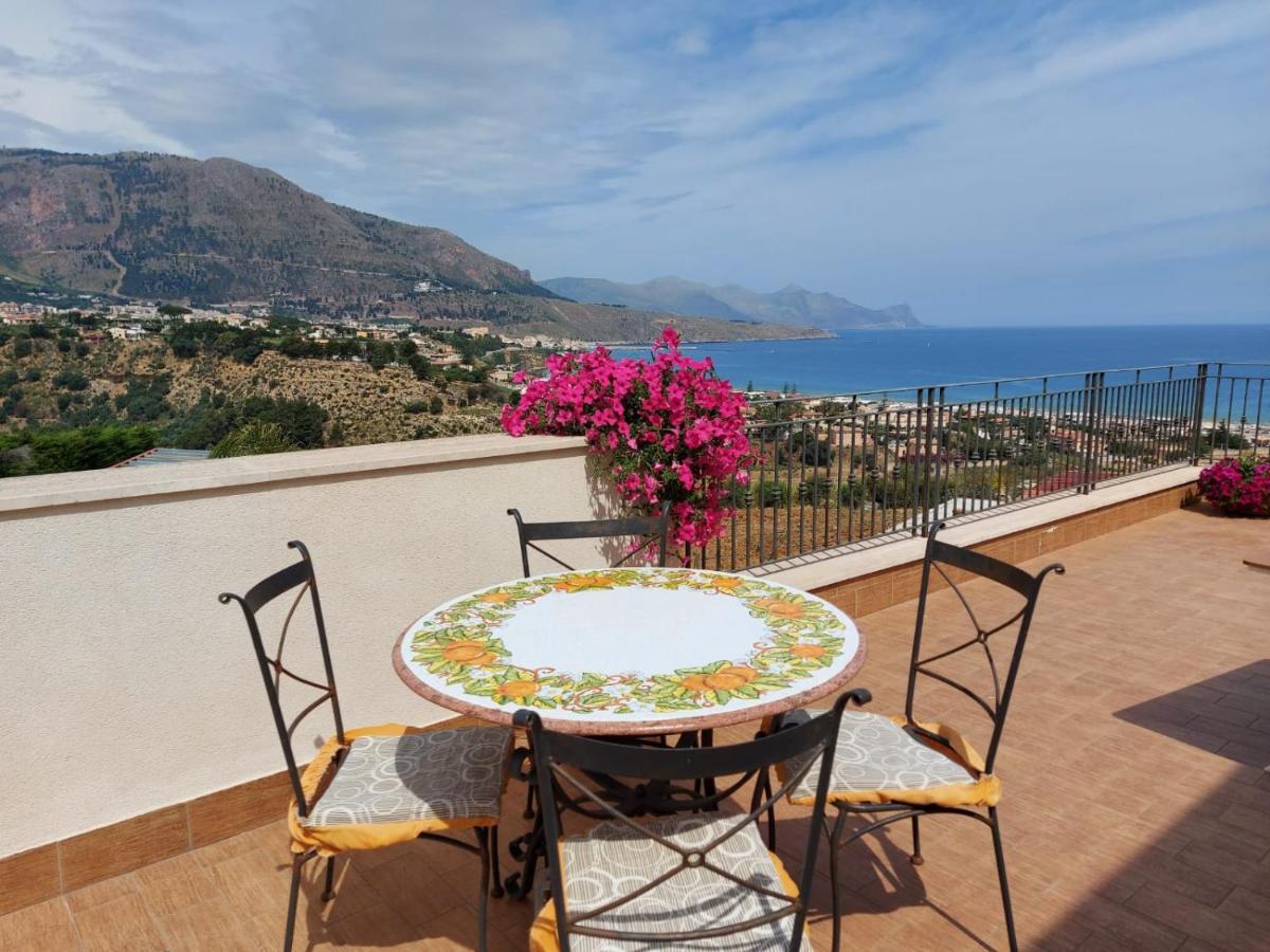Terrazza Del Golfo Villa Castellammare del Golfo Exteriör bild